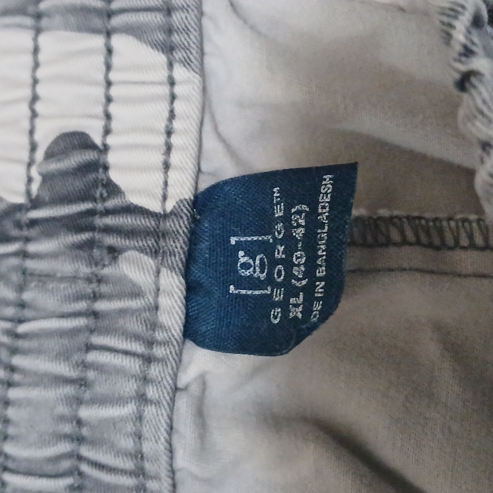 Camouflage gray children's summer shorts